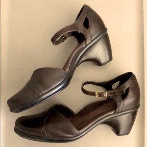 Dansko Brown Mary Jane Shoes